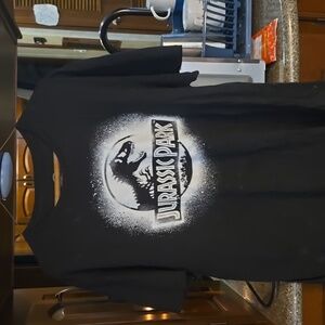 Jurassic  Park Black T Shirt